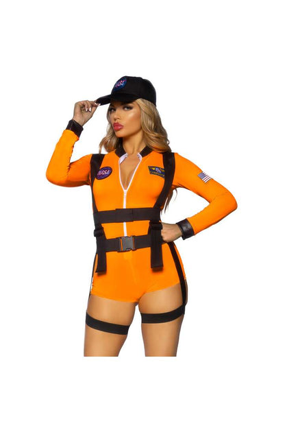 Leg Avenue Space Commander Costume Orange 3
