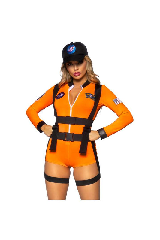 Leg Avenue Space Commander Costume Orange 