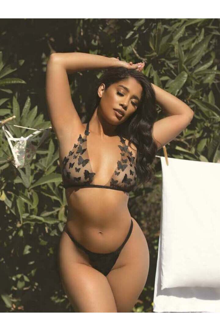 Leg Avenue Spring Dream Bra and Panty Set 7