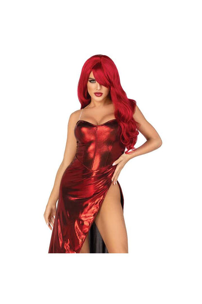 Leg Avenue Starlet Costume Dress Red 