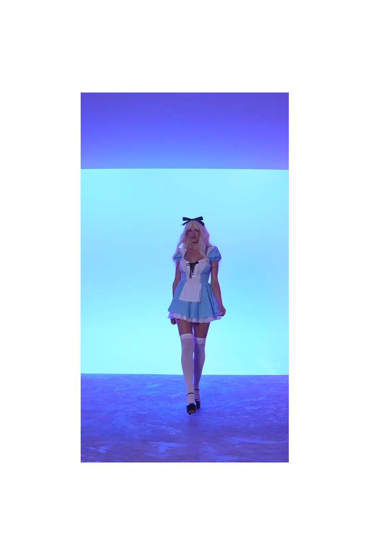 Leg Avenue Storybook Alice Costume Blue 6
