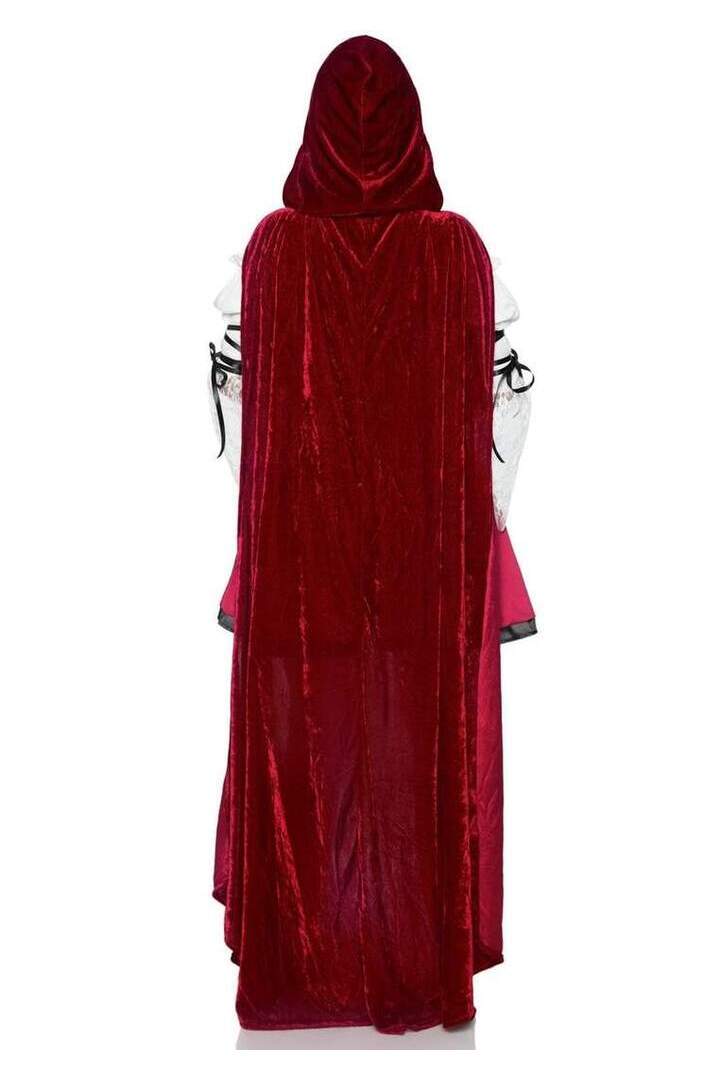Leg Avenue Storybook Red Riding Hood Costume in Red/White 3