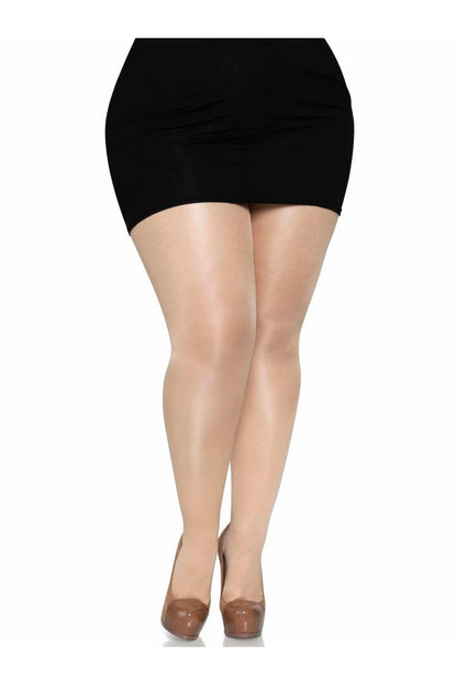 Leg Avenue Suki Plus Sheer Tights in Queen Size  8