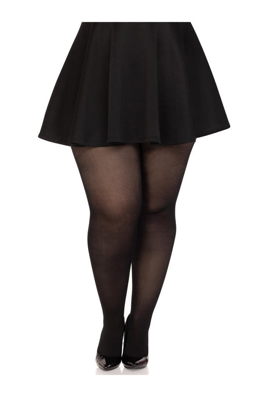 Leg Avenue Suki Plus Sheer Tights in Queen Size 