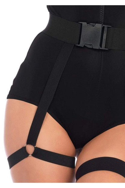 Leg Avenue SWAT Team Babe Costume Black  4