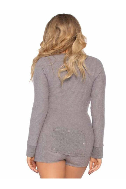 Leg Avenue Sweet Dreams Long Johns Romper 3
