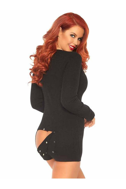 Leg Avenue Sweet Dreams Long Johns Romper 5