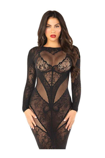 Leg Avenue Sweet Seduction Body Con Dress in One Size 4