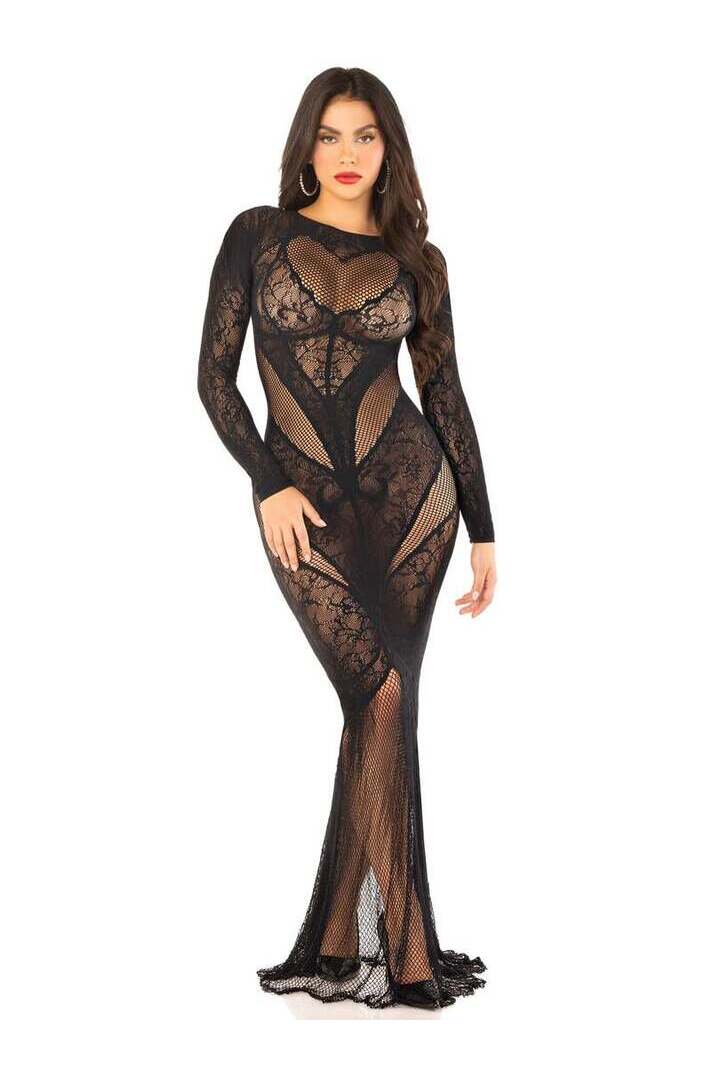 Leg Avenue Sweet Seduction Body Con Dress in One Size 5