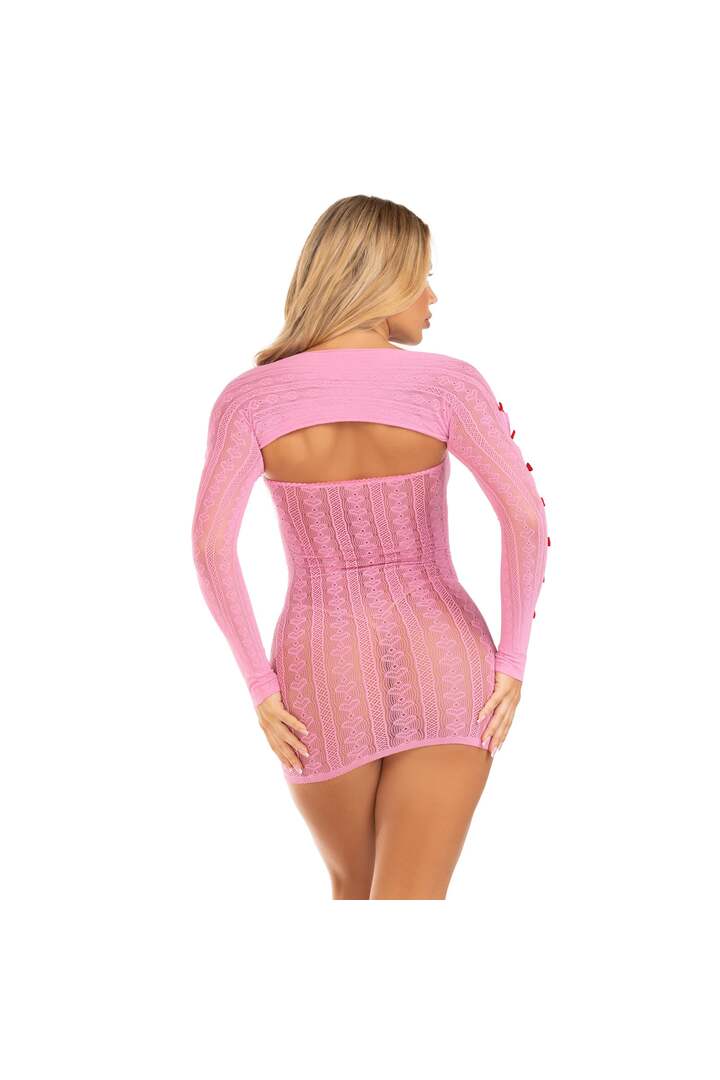 Leg Avenue Sweet Temptation Tube Dress and Shrug Set in One Size 6