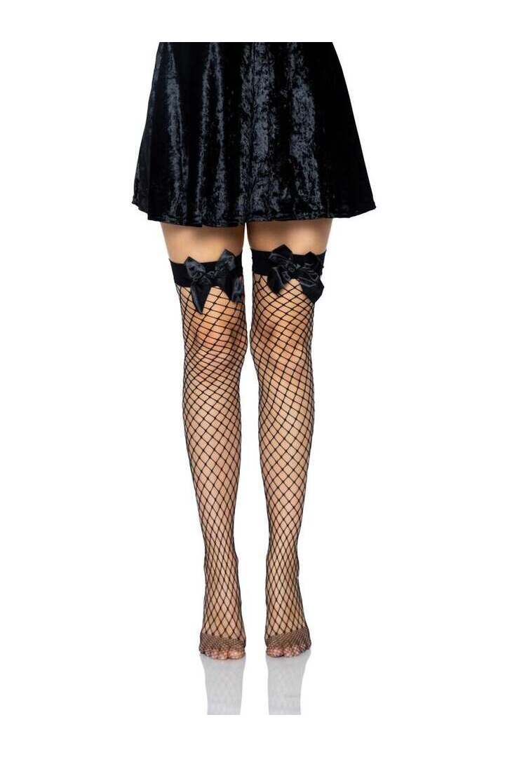 Leg Avenue Sydney Net Thigh High Stockings in One Size 8