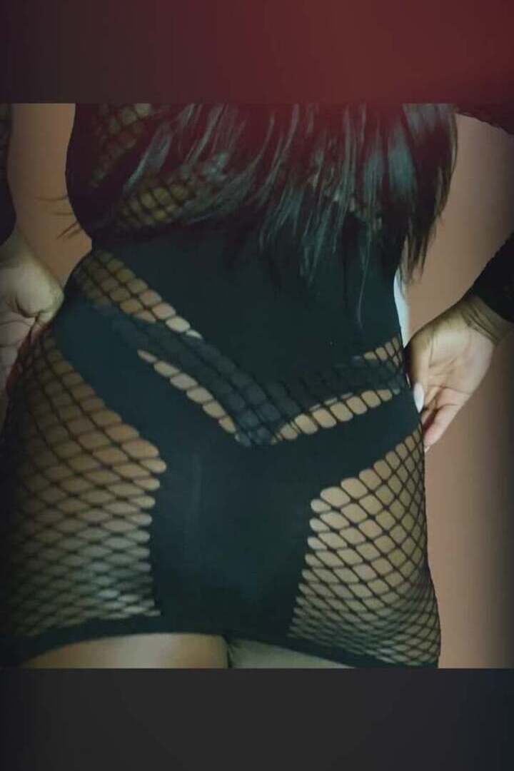 Leg Avenue Take Charge Plus Fishnet Dress Black in Queen Size 6