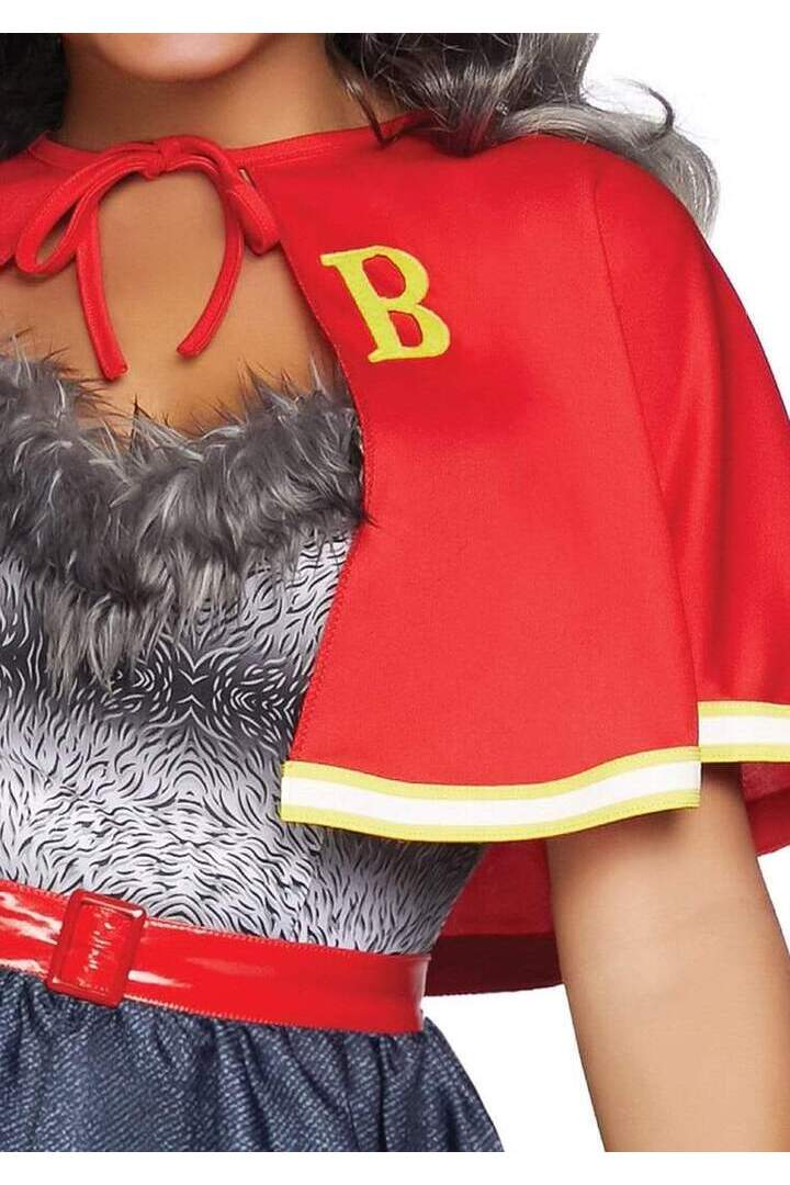 Leg Avenue Teen Wolf Costume in Red/Blue 3