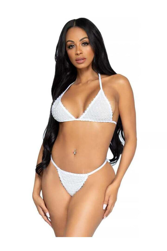 Leg Avenue Tempest Bikini Set in One Size 