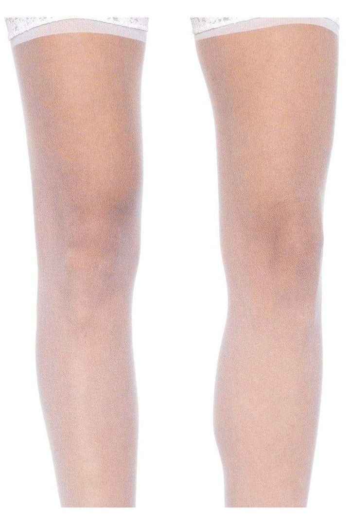 Leg Avenue Thea Garter Belt Thigh High in One Size  5