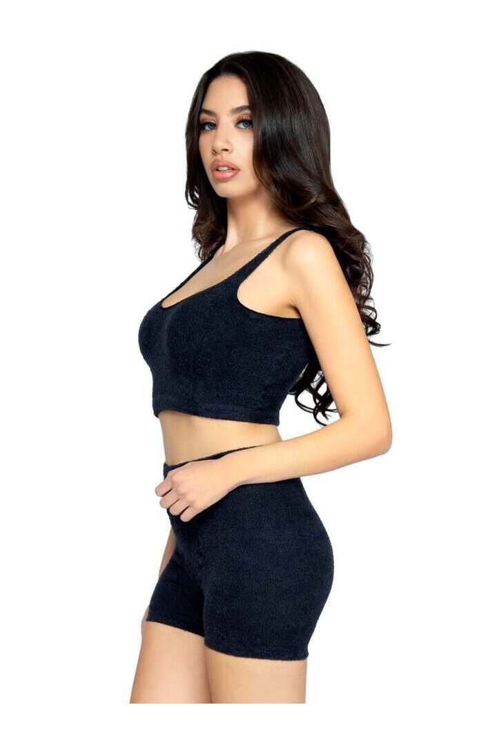 Leg Avenue Ultra-Soft Cozy Knit Lingerie Sleepwear 3
