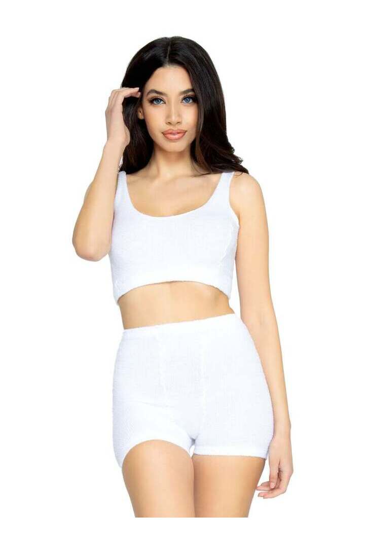 Leg Avenue Ultra-Soft Cozy Knit Lingerie Sleepwear 8