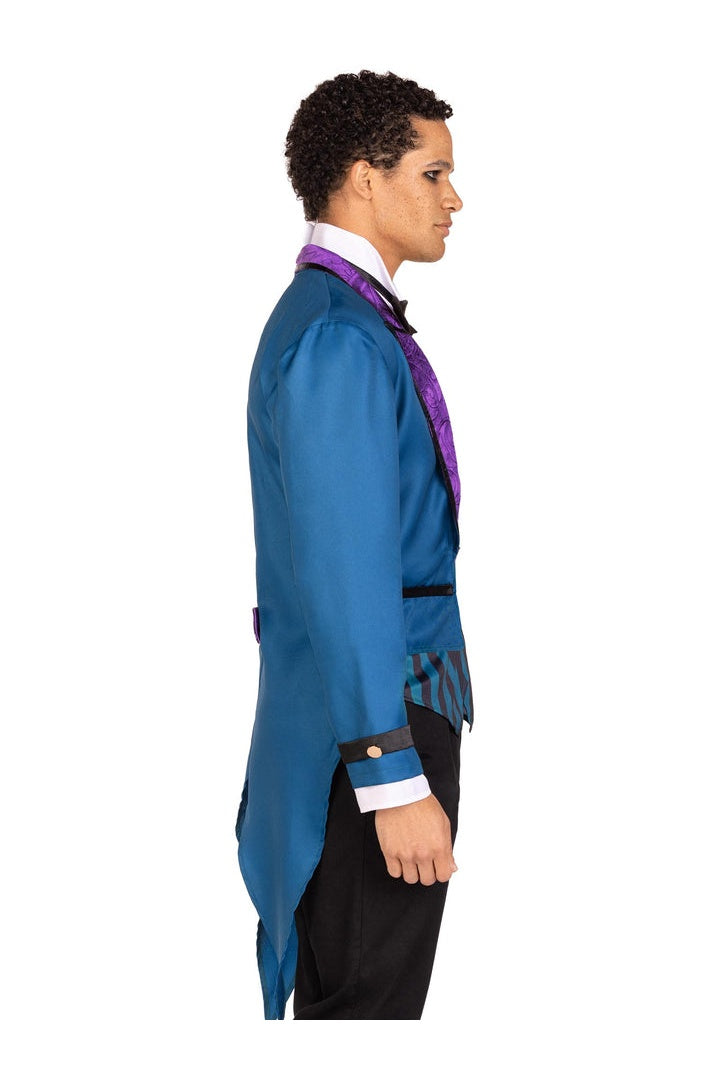 Leg Avenue Victorian Butler Costume Black/Green  2