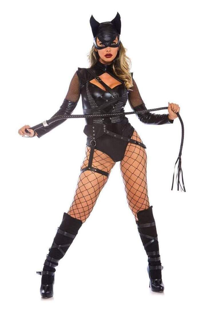 Leg Avenue Villainess Vixen Costume in Black 2
