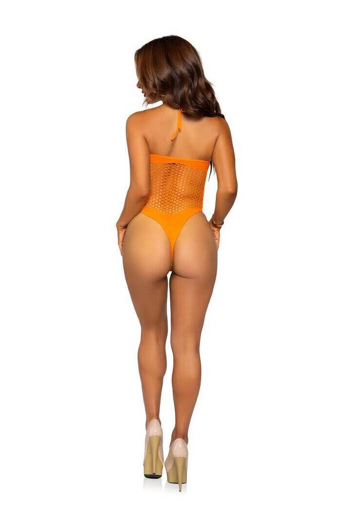 Leg Avenue Vivid Vibes Net Bodysuit in One Size 11
