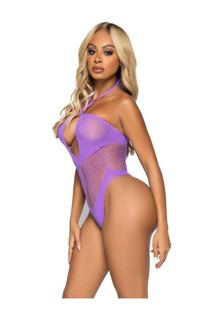 Leg Avenue Vivid Vibes Net Bodysuit in One Size 3