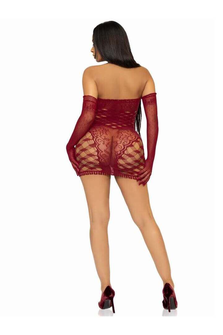 Leg Avenue Waiting Game Dress Set in One Size 11