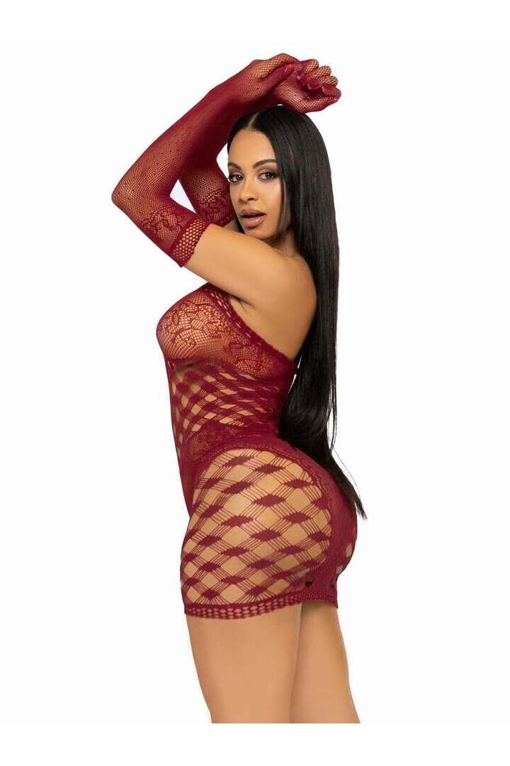 Leg Avenue Waiting Game Dress Set in One Size 8