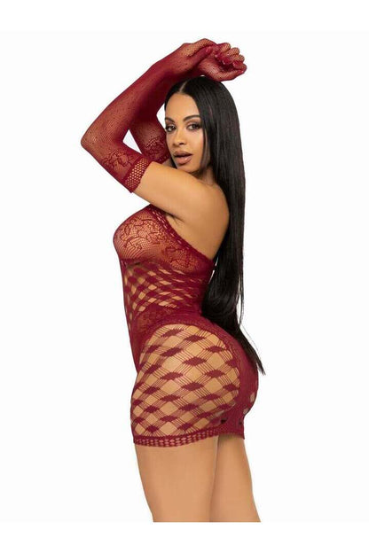 Leg Avenue Waiting Game Dress Set in One Size 8