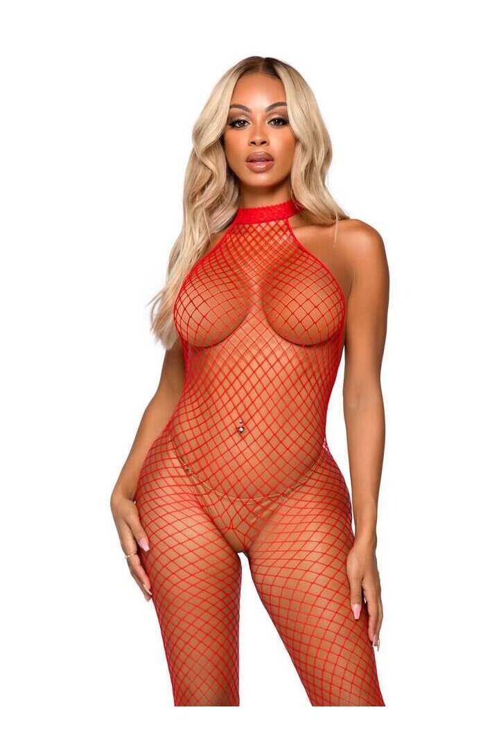 Leg Avenue What U Want Fishnet Bodystocking in One Size 5