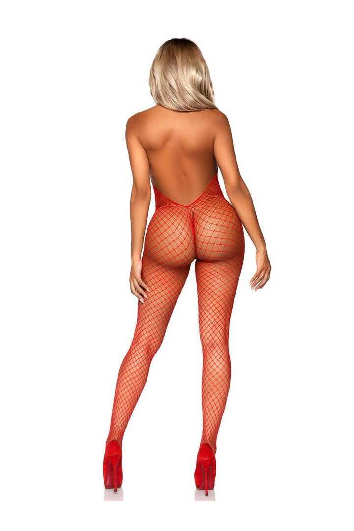 Leg Avenue What U Want Fishnet Bodystocking in One Size 9