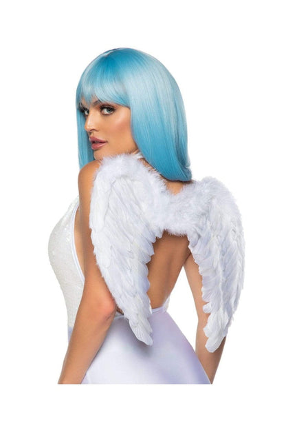 Leg Avenue White Feather Wings White in One Size  1