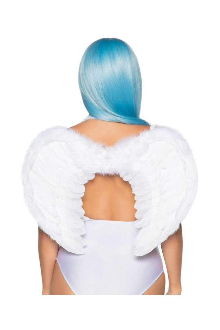 Leg Avenue White Feather Wings White in One Size  2