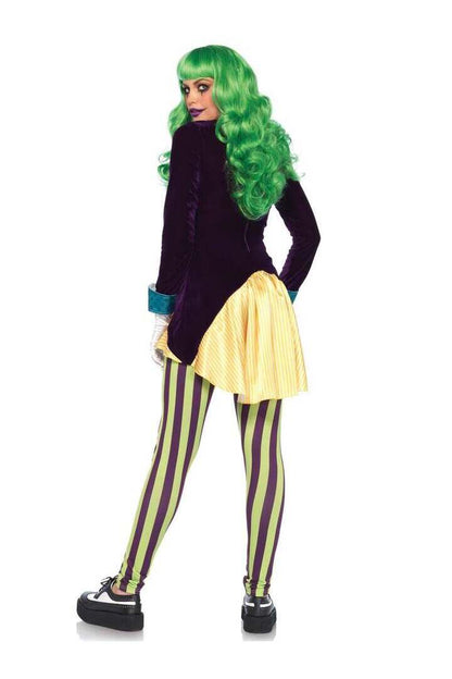 Leg Avenue Wicked Trickster Costume in Purple/Green 3