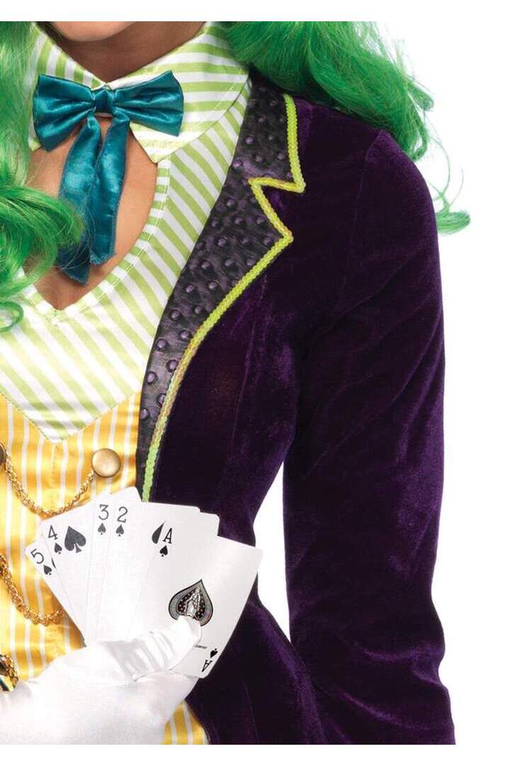 Leg Avenue Wicked Trickster Costume in Purple/Green 4