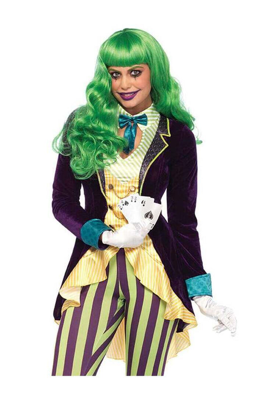 Leg Avenue Wicked Trickster Costume in Purple/Green 
