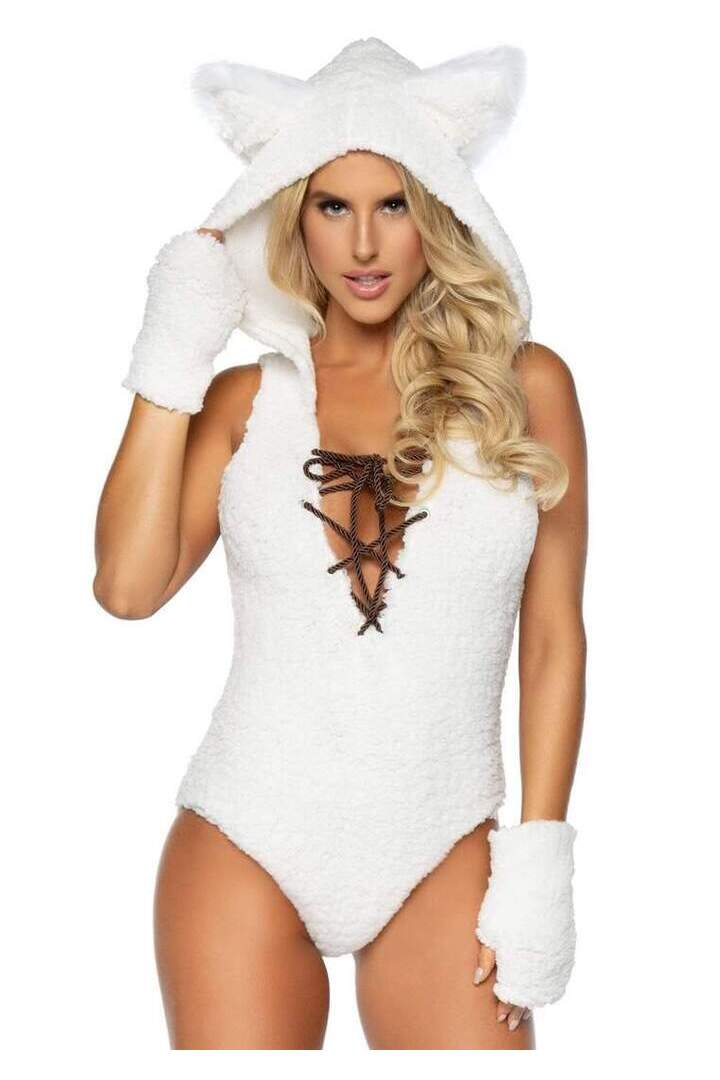 Leg Avenue Wild Thang Costume in White 
