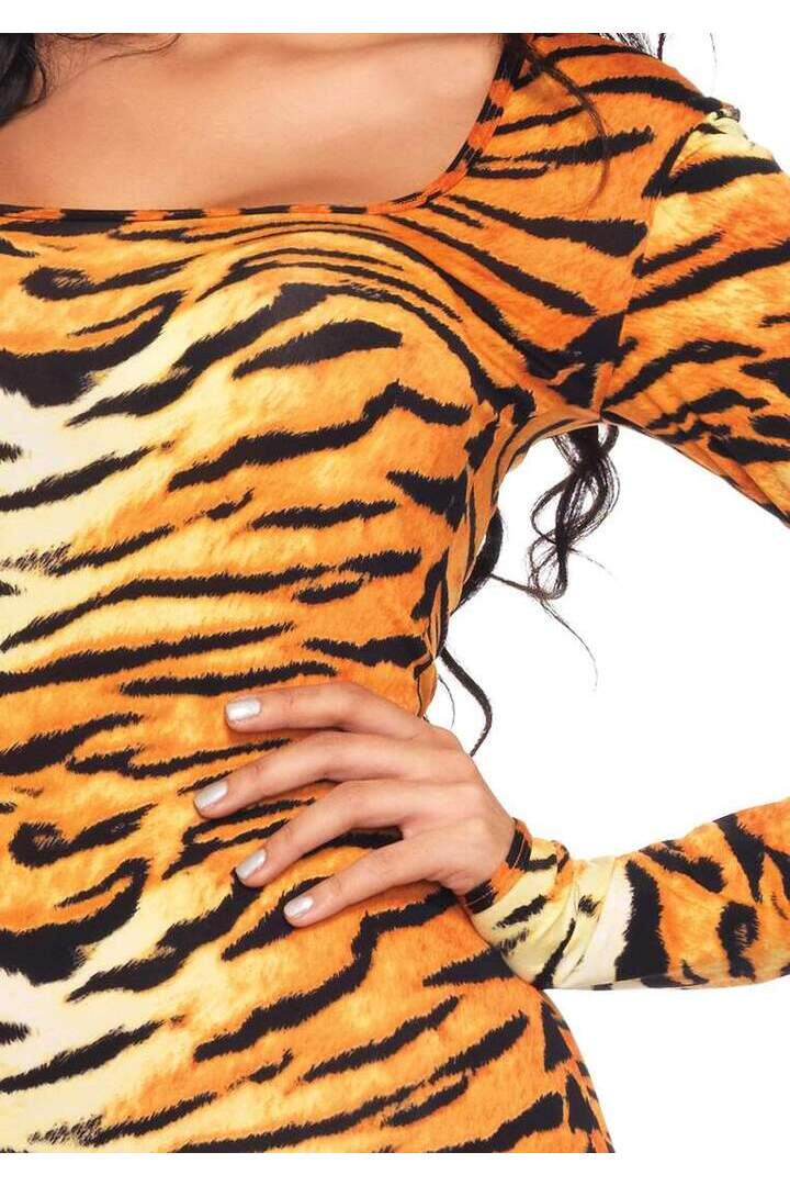 Leg Avenue Wild Tigress Costume in Orange/Black 3