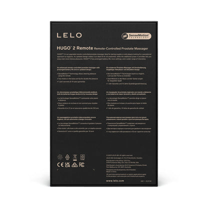 LELO HUGO 2 Prostate Massager with Remote 4