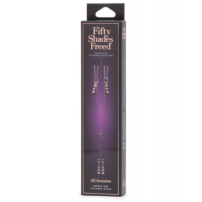 Lovehoney Fifty Shades Freed All Sensation Nipple & Clitoral Chain 