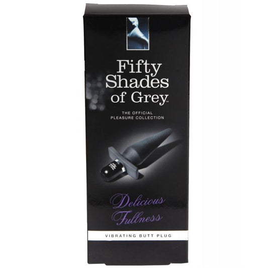 Lovehoney Fifty Shades of Grey Delicious Fullness Vibrating Butt Plug 