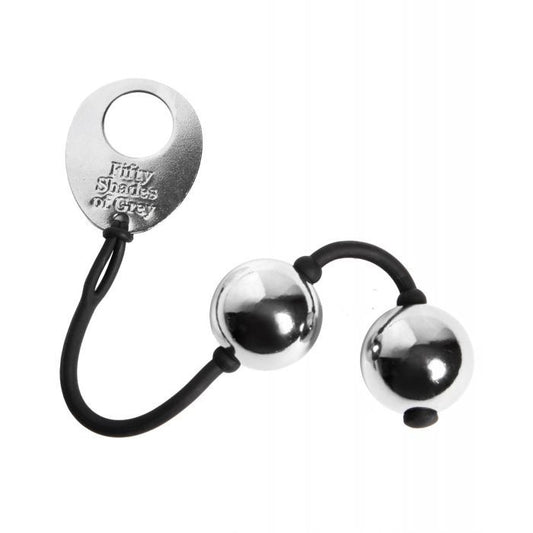 Lovehoney Fifty Shades of Grey Inner Goddess Silver Metal Pleasure Balls 1