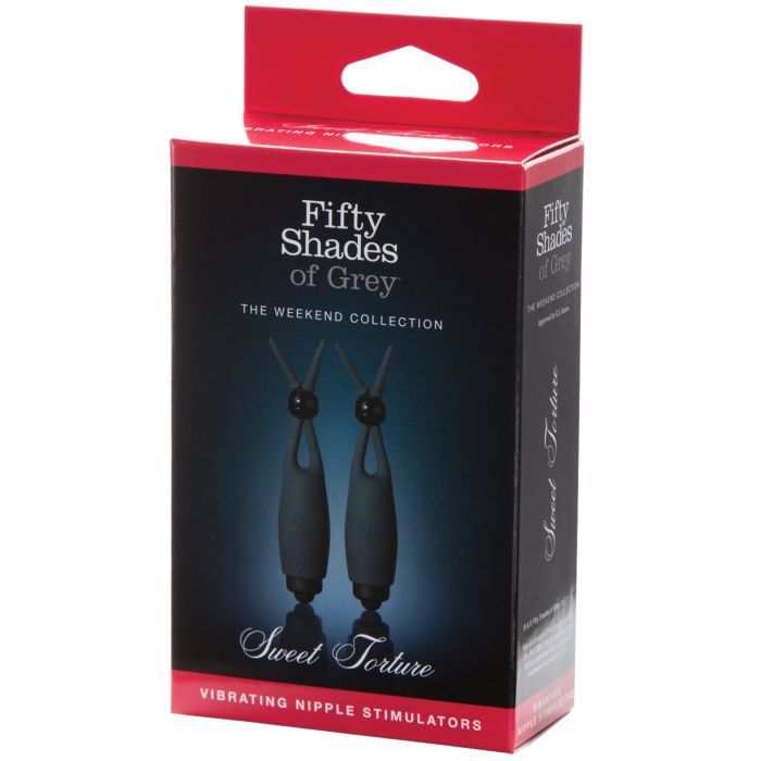 Lovehoney Fifty Shades of Grey Sweet Tease Vibrating Nipple Stimulators 