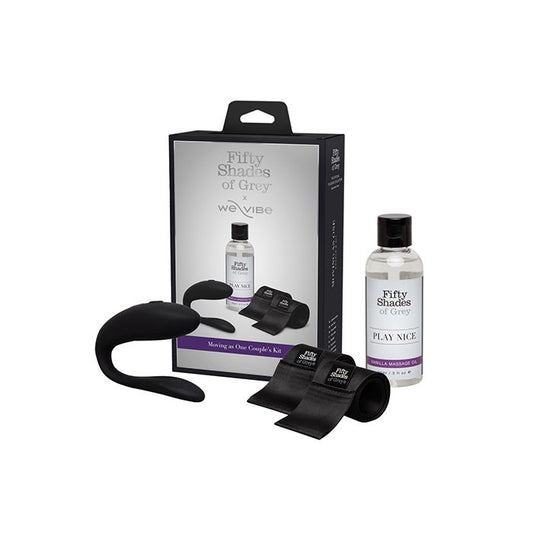 Lovehoney Fifty Shades of Grey & We-Vibe Moving As One Couples Kit 