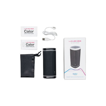 Lovense Calor Compact Heating Masturbator - Black 4
