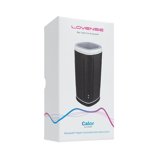Lovense Calor Compact Heating Masturbator - Black 