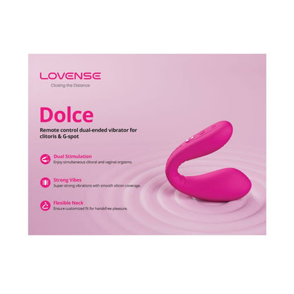 Lovense Dolce (previously Quake) Adjustable Dual Stimulator - Pink 6