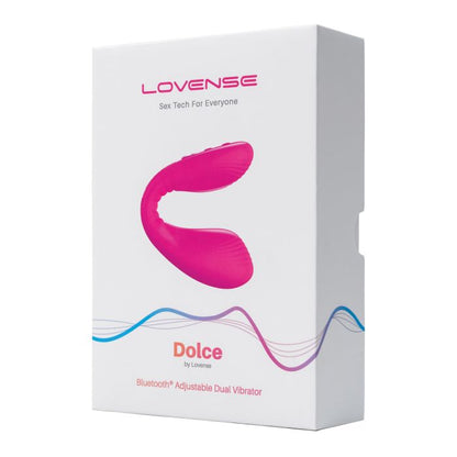 Lovense Dolce (previously Quake) Adjustable Dual Stimulator - Pink 