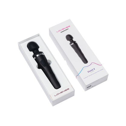 Lovense Domi 2 Flexible Rechargeable Mini Wand - Black 2