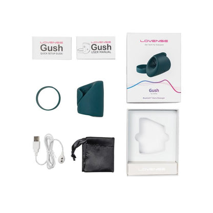 Lovense Gush Handsfree Masturbator - Teal 5