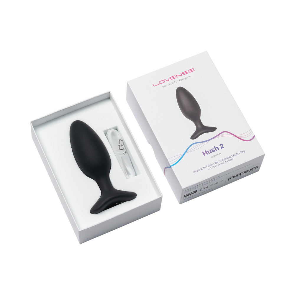 Lovense Hush 2 Bluetooth Remote-Controlled Vibrating Butt Plug 14